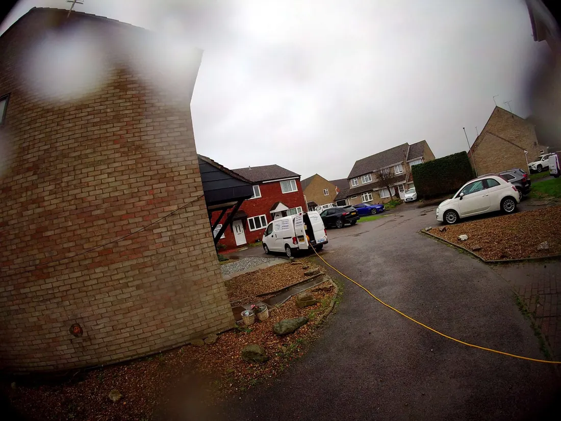 Sorrell Window Cleaning van hose setup