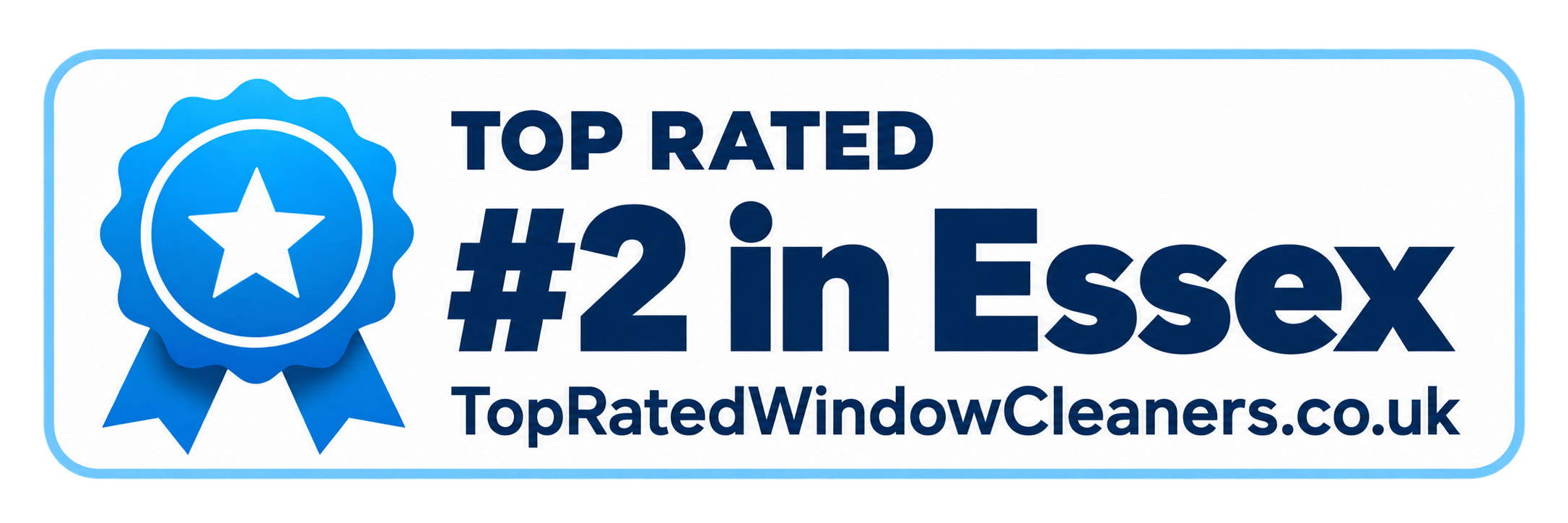 Top rated: number 2 in Essex — TopRatedWindowCleaners.co.uk